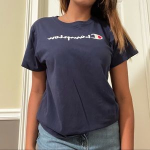 CHAMPION navy t shirt!